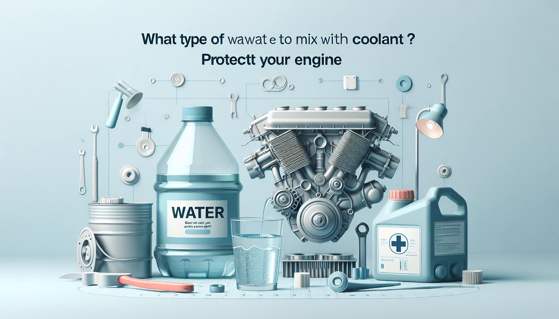 What Type of Water to Mix with Coolant? Protect Your Engine