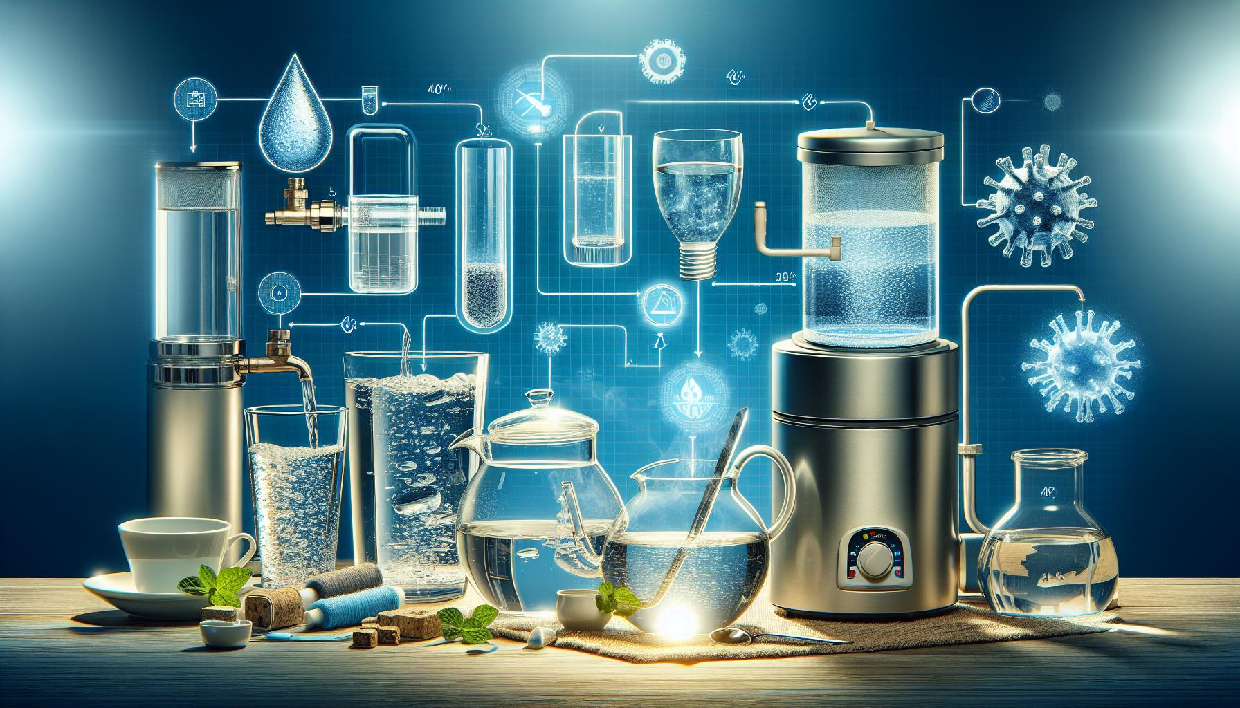 Comparing Boiling Water to Other Water Purification Techniques