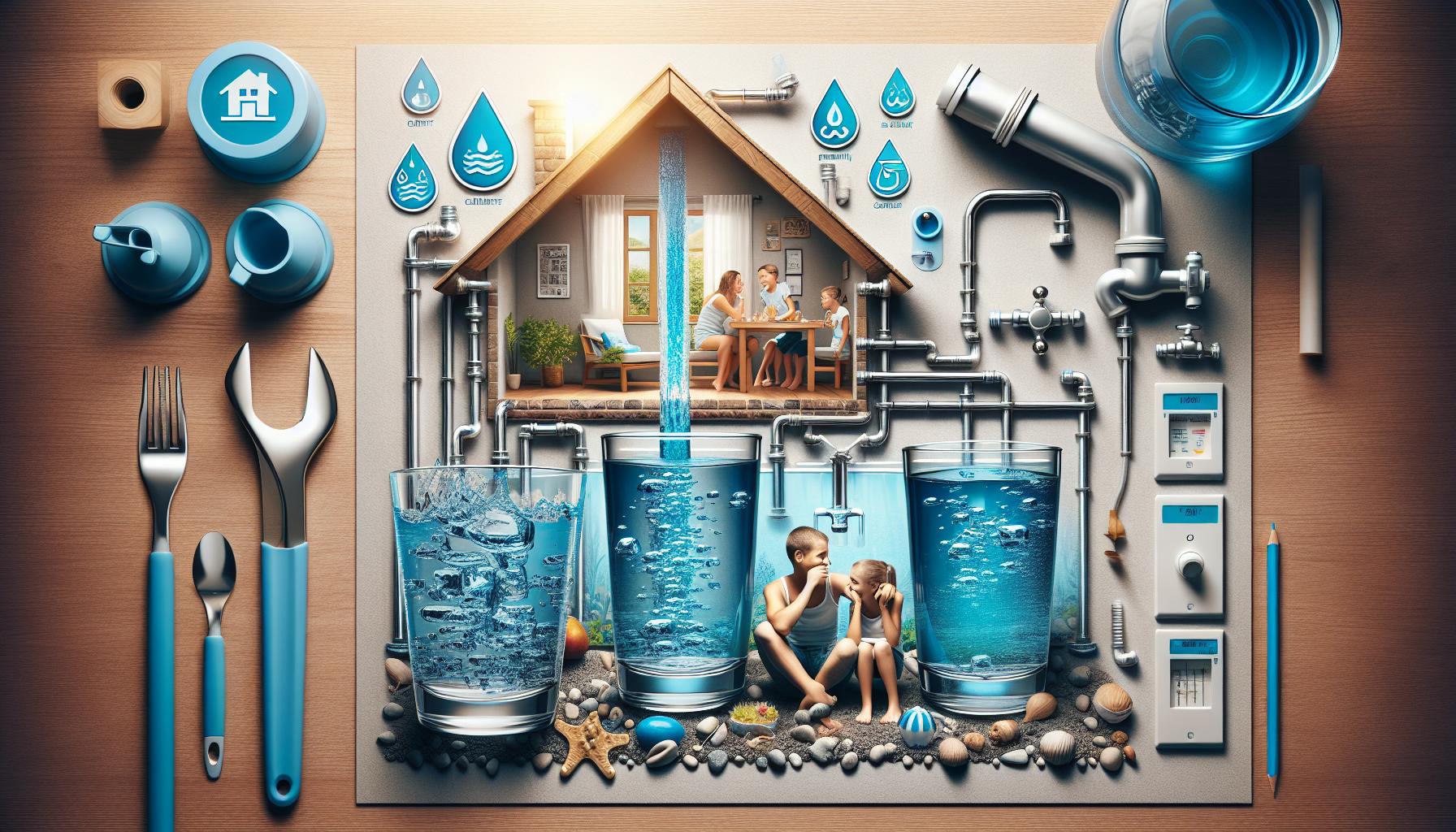 Daily Water Usage Estimates for a Family of Four