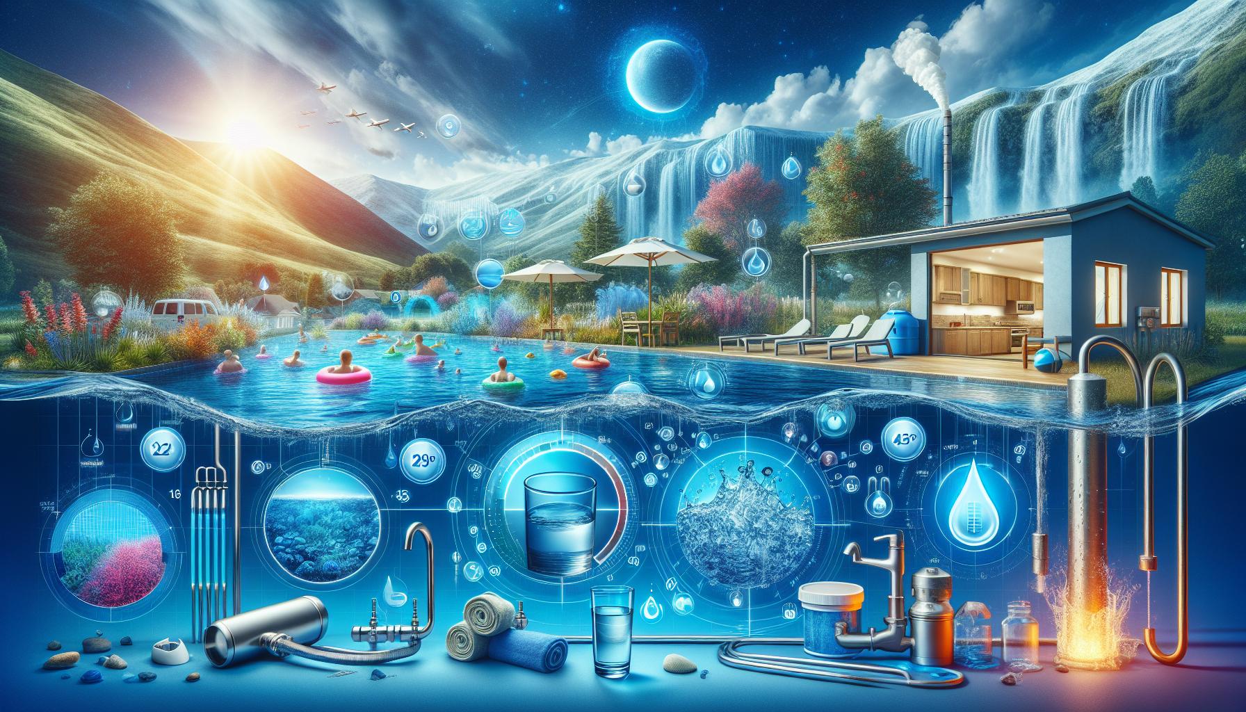 Popular Swimming Spots and Their Average Water Temperatures