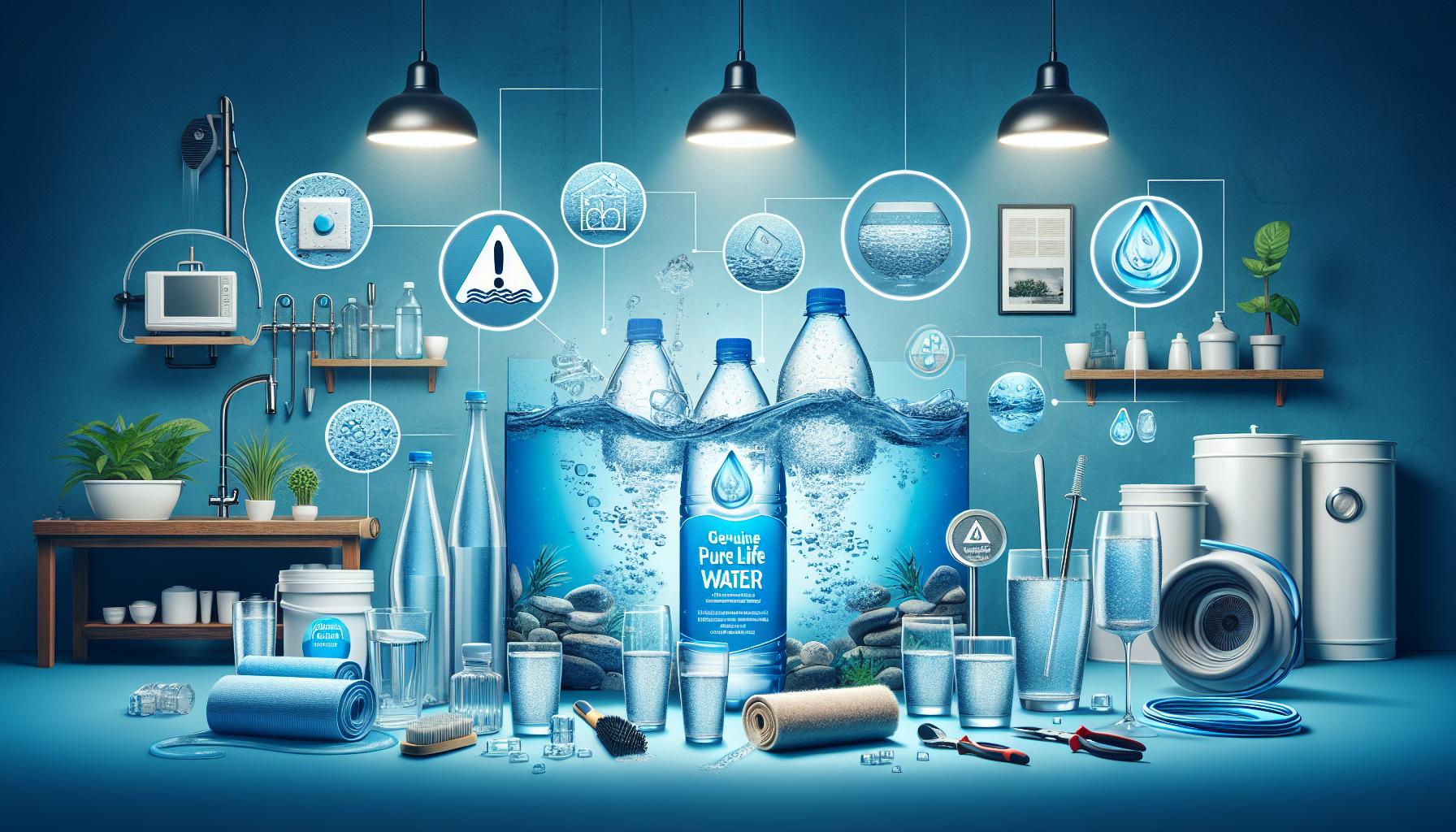 Tips for Identifying Genuine Pure Life Water Packaging