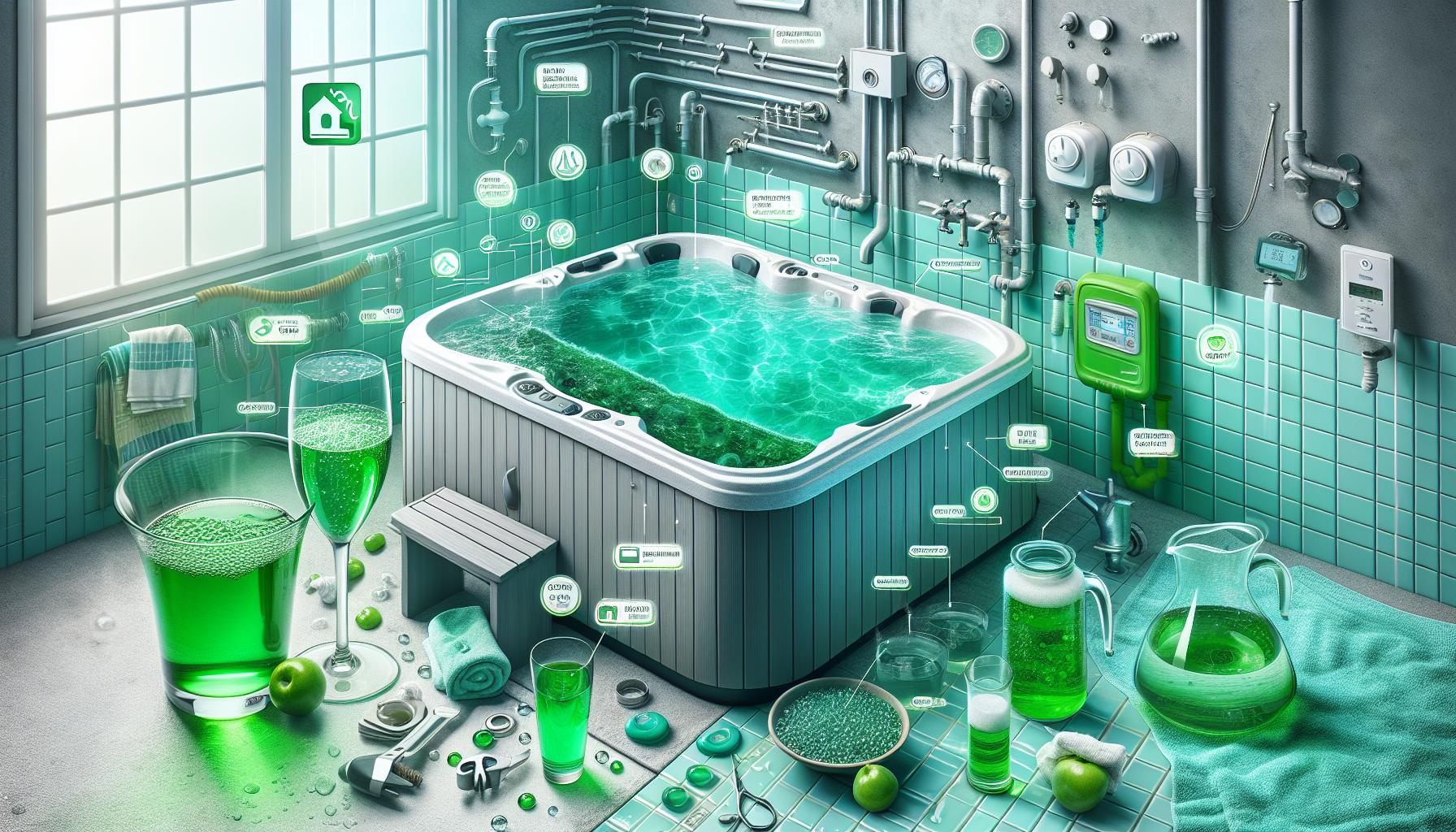 Understanding Why Your Hot Tub Water Turns Green